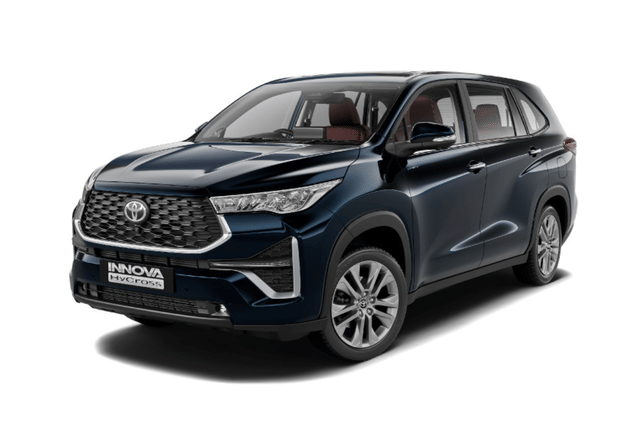Toyota Innova Hycross Blackish Ageha Glass Flake Color Image